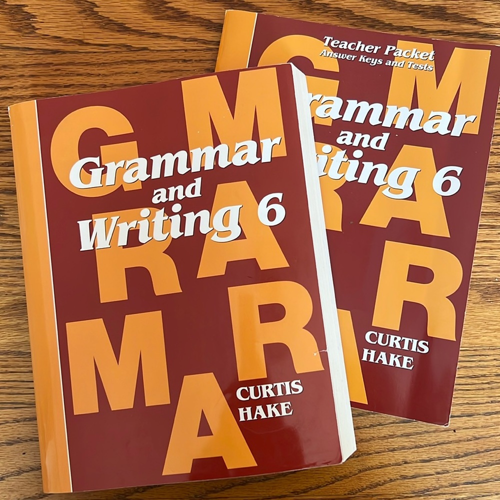 Grammer and Writing 6 Text and Teacher Packet